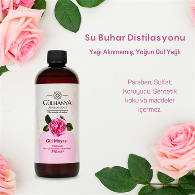 Gül Mayası 390ml (Yoğun Gül Yağlı Gül Suyu Sıkılaştırıcı, Aydınlatıcı ve Arındırıcı Tonik)