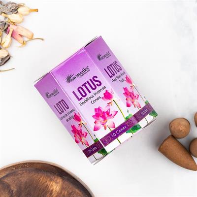 Lotus Geri Akış Konik Tütsü