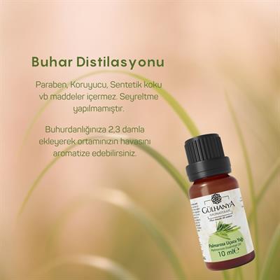 Palmarosa Uçucu Yağı 10ml