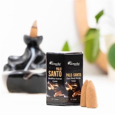 Palo Santo Geri Akış Konik Tütsü