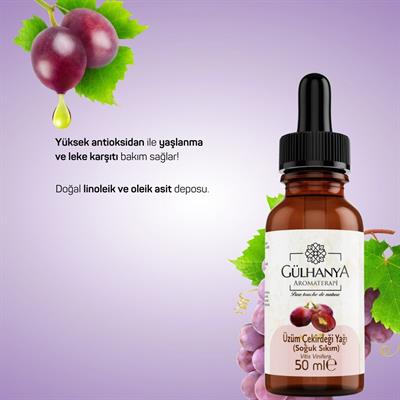 Üzüm Çekirdeği Yağı 50ml
