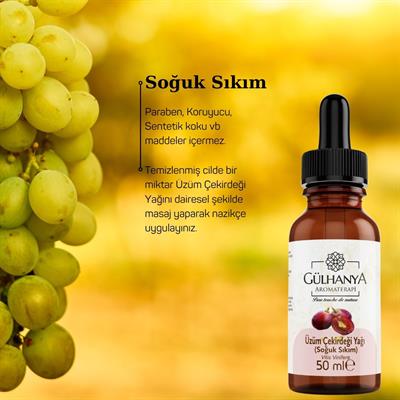 Üzüm Çekirdeği Yağı 50ml