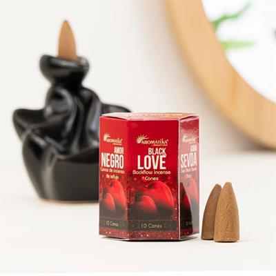 Black Love Geri Akış Konik Tütsü
