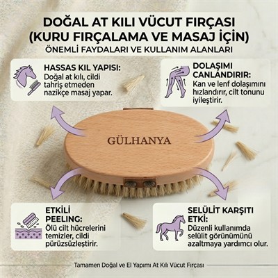 Doğal At Kılı Fırça