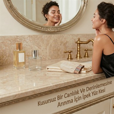 Doğal İpek Yüz Kesesi - Peeling Eldiveni