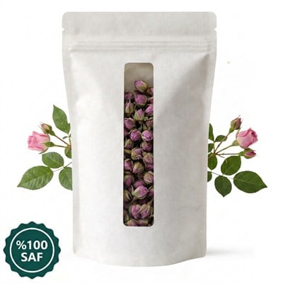 Kuru Pembe Gül Tomurcuğu 50gr