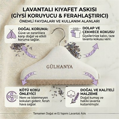 Lavantalı Kıyafet Askısı