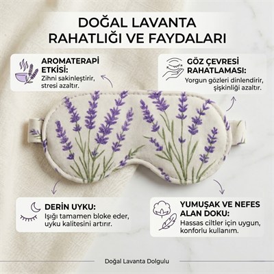 Lavantalı Uyku Bandı