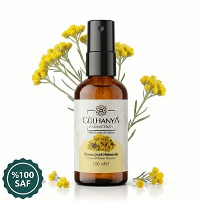 Ölmez Çiçek Hidrosolü 100ml - Ölmez Çiçek Suyu Kırışıklık Karşıtı Tonik