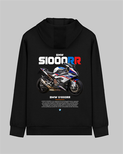 BMW S1000RR Motor Baskılı Sweatshirt