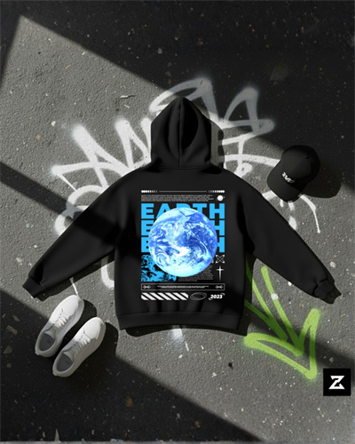 EARTH BASKILI REGULAR UNİSEX SWEATSHİRT