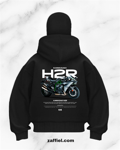 H2R MASKELİ MOTORCU  HOODİE
