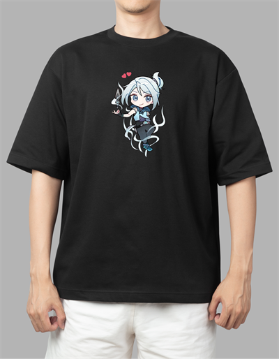 Valorant Jett Baskılı Oversize Tshirt