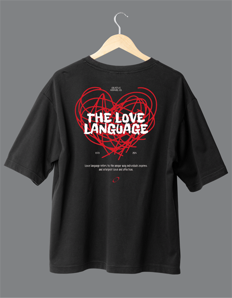 Love Baskılı T-shirt