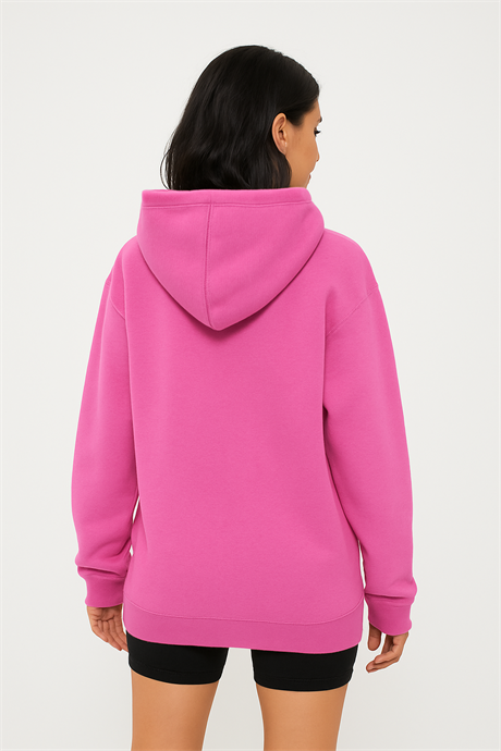 Pembe Yıldırım Baskılı Sweatshirt