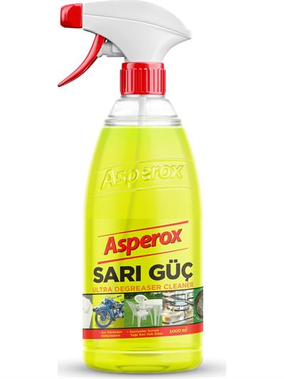 Asperox Sarı Güç Ultra Yağ Çözücü 1 Lt Sprey