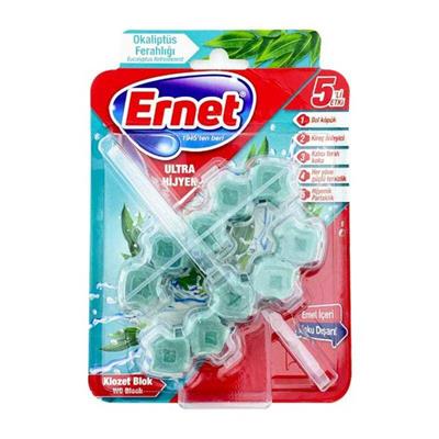 Ernet Ultra Hijyen Klozet Blok Okaliptus Ferahlığı 2 x 50 gr