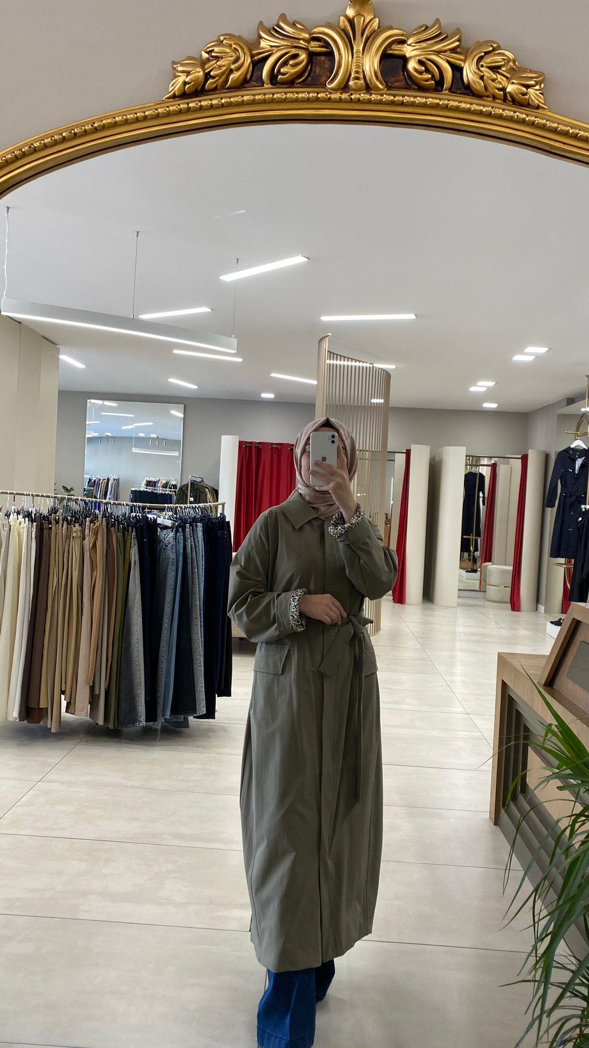 38500 MİSSWHENCE YEŞİL PARDESÜ