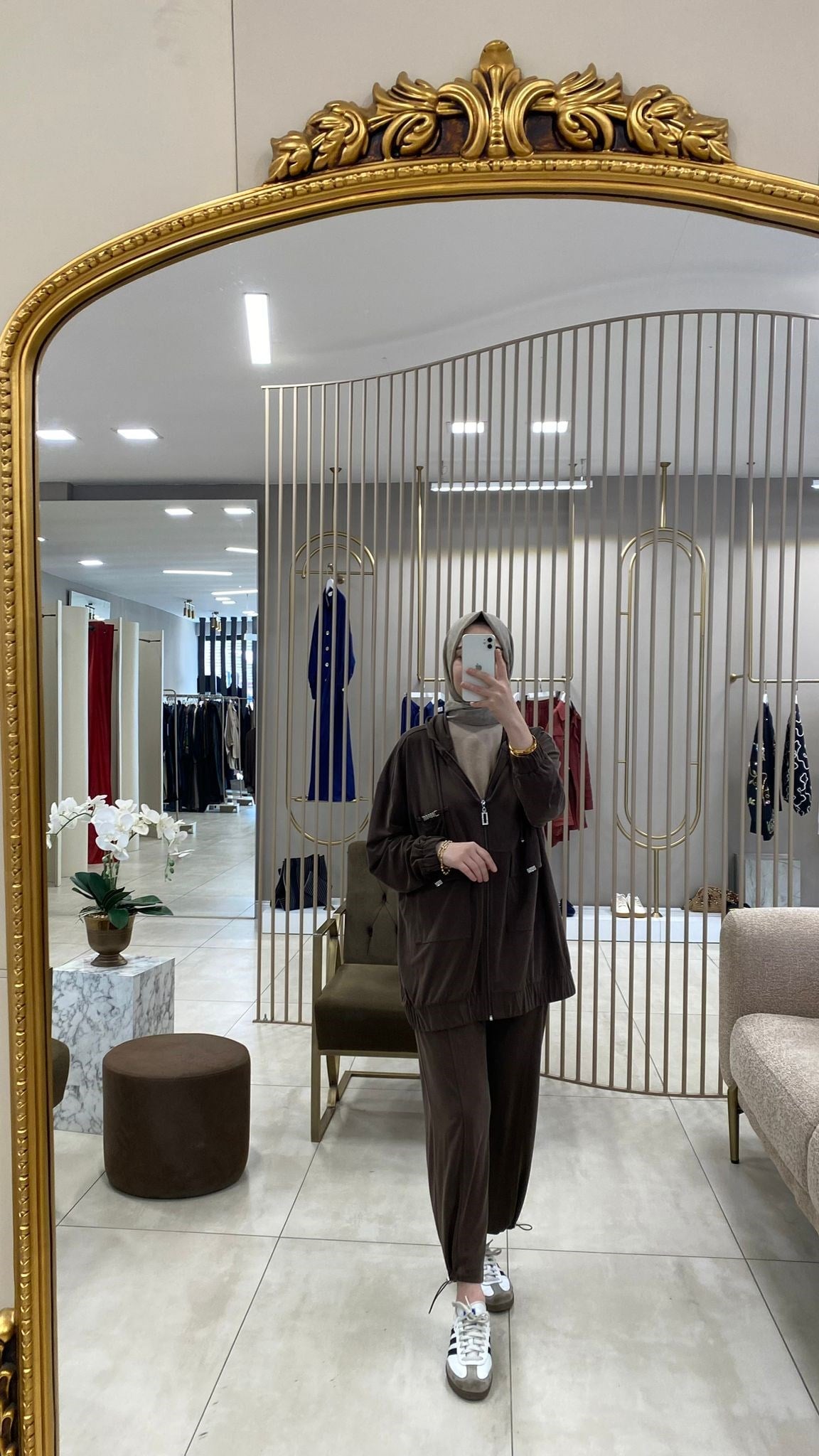 TIĞ TRİKO TAKIM KAHVE