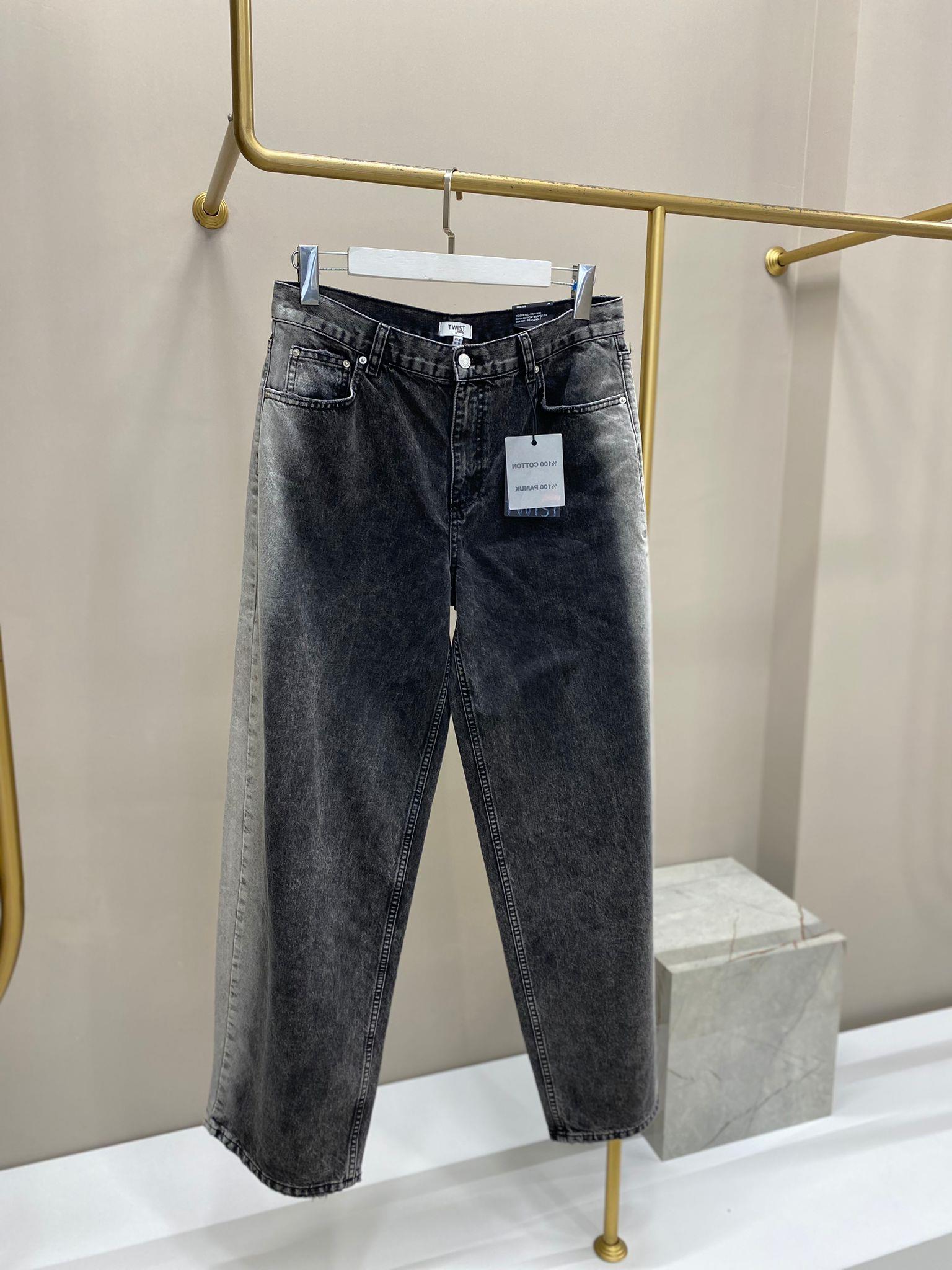 TWİST ESKTİME EFEKTLİ JEAN PANTOLON