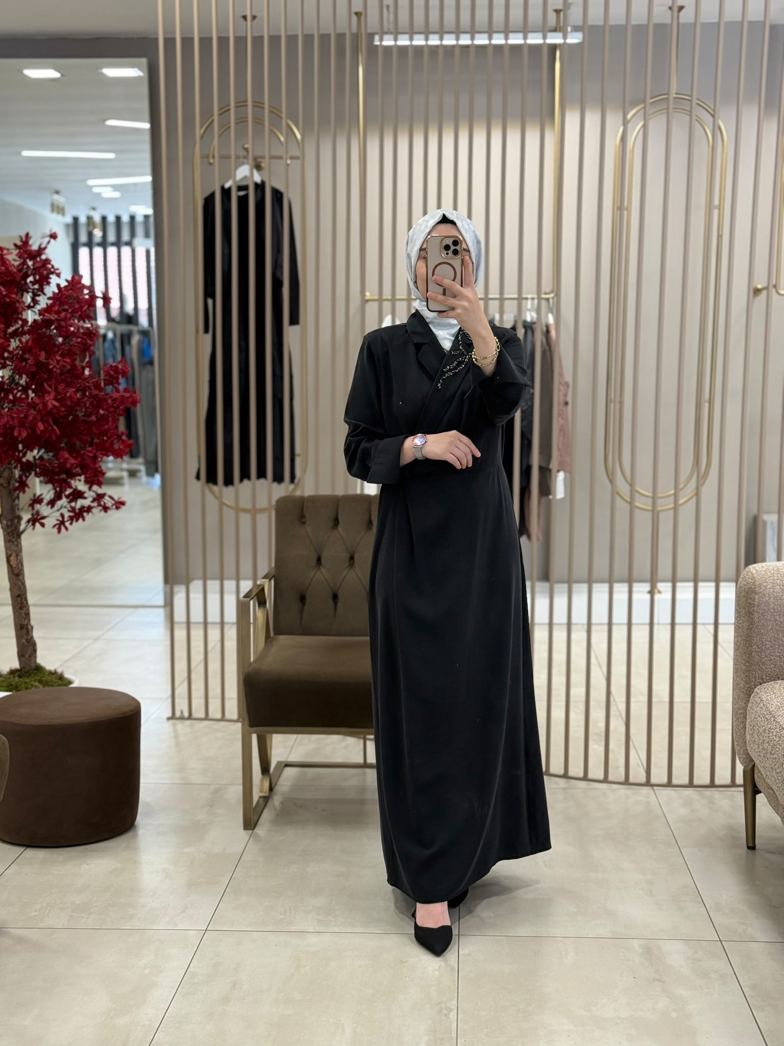 VENÖVE  LOIE ELBİSE SİYAH