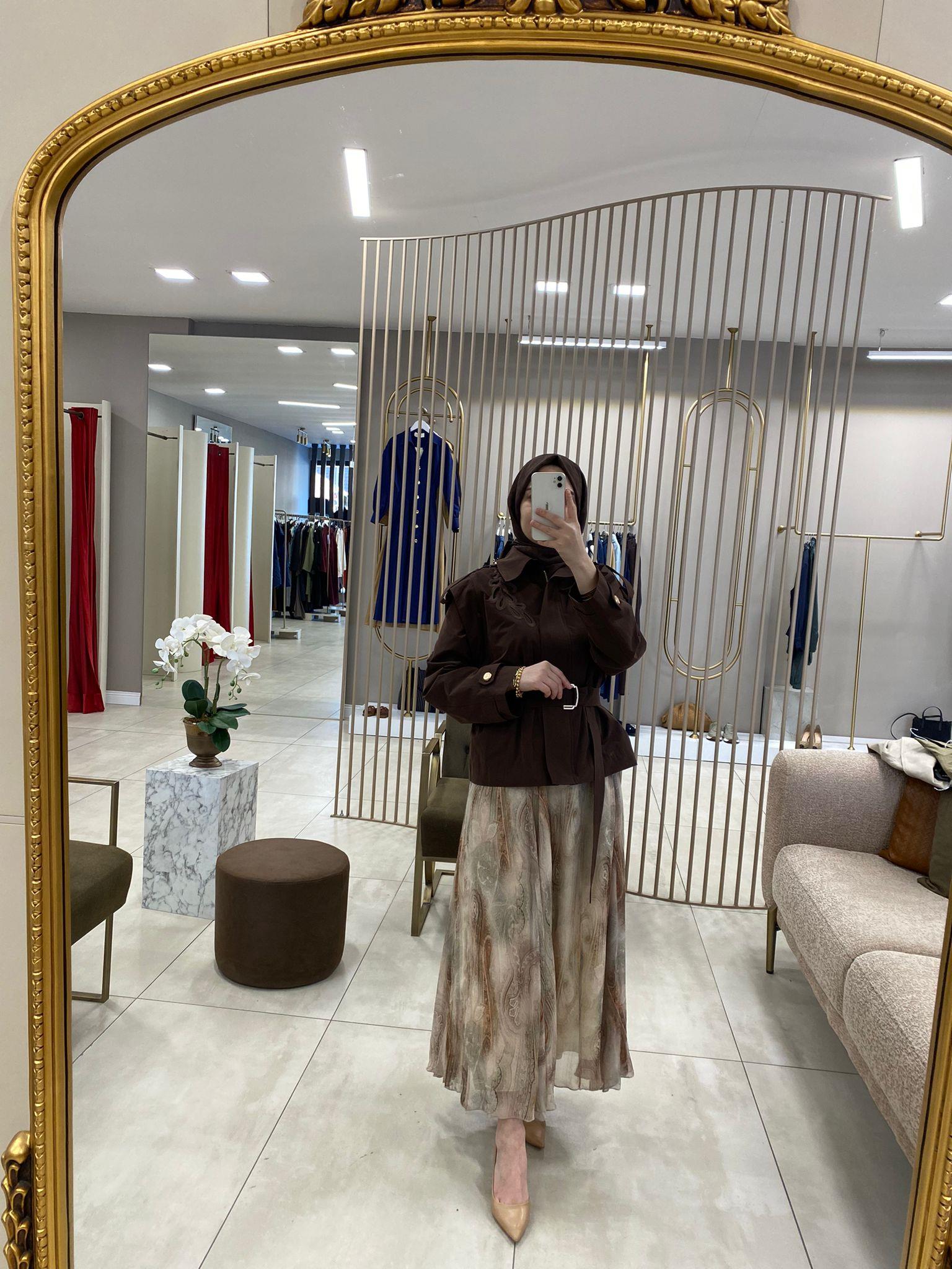 VENÖVE TEDDY CEKET KAHVERENGİ