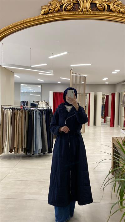 MİSSWHENCE LACİVERT PARDESÜ