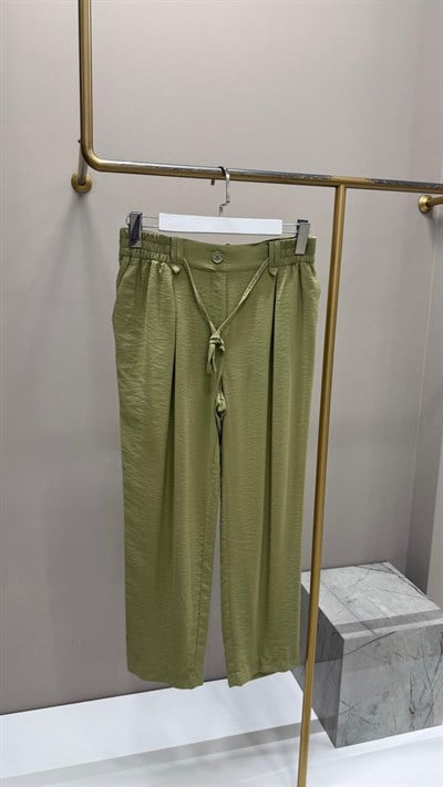TWİST YEŞİL RENK PANTOLON