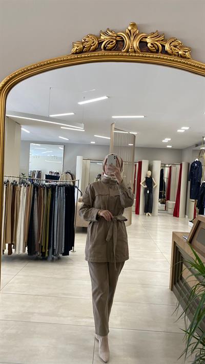 VENÖVE GALVİN TAKIM  BEJ