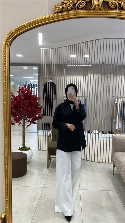 VENÖVE PAULA GÖMLEK SİYAH