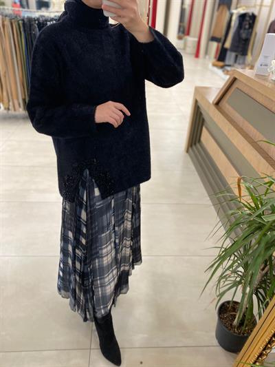 VENÖVE PERA TRİKO SİYAH