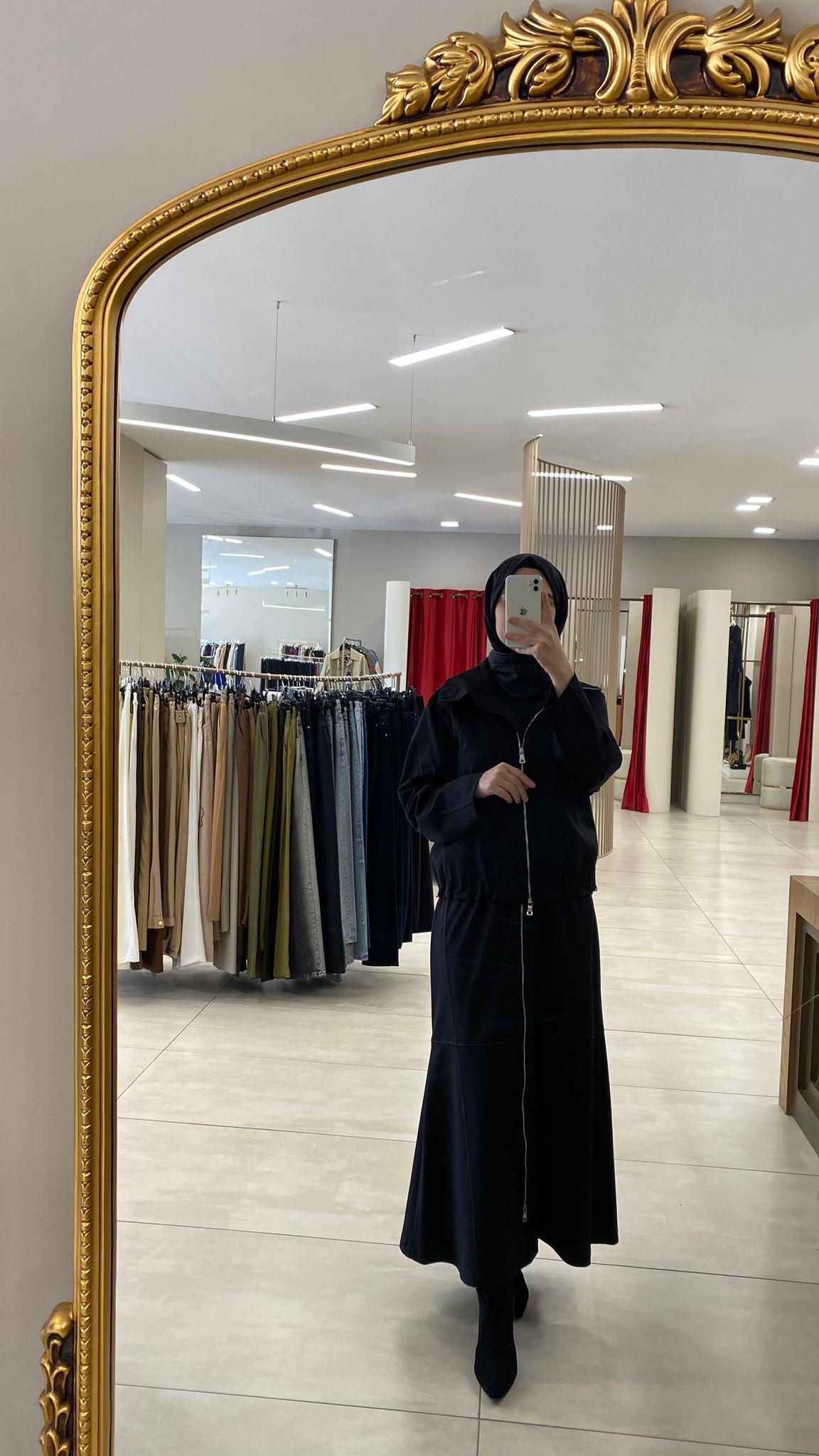 38201 MİSSWHENCE FERMUAR DETAYLI ETEK TAKIM