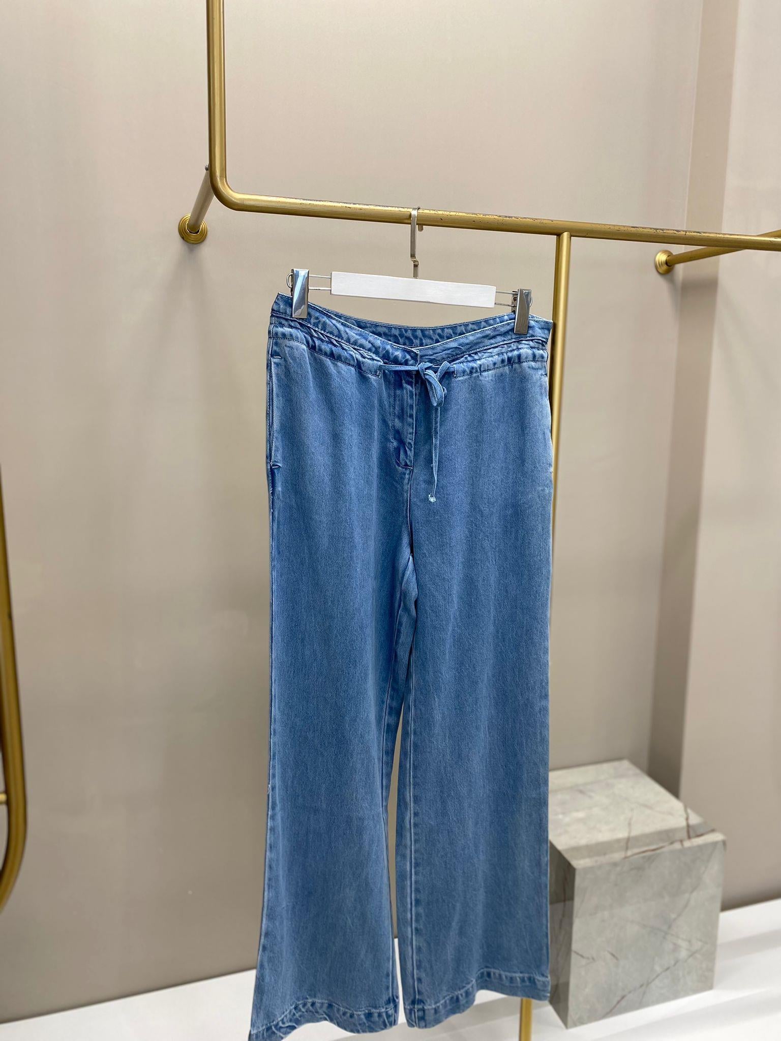 İPEKYOL DENİM BOL PAÇA PANTOLON