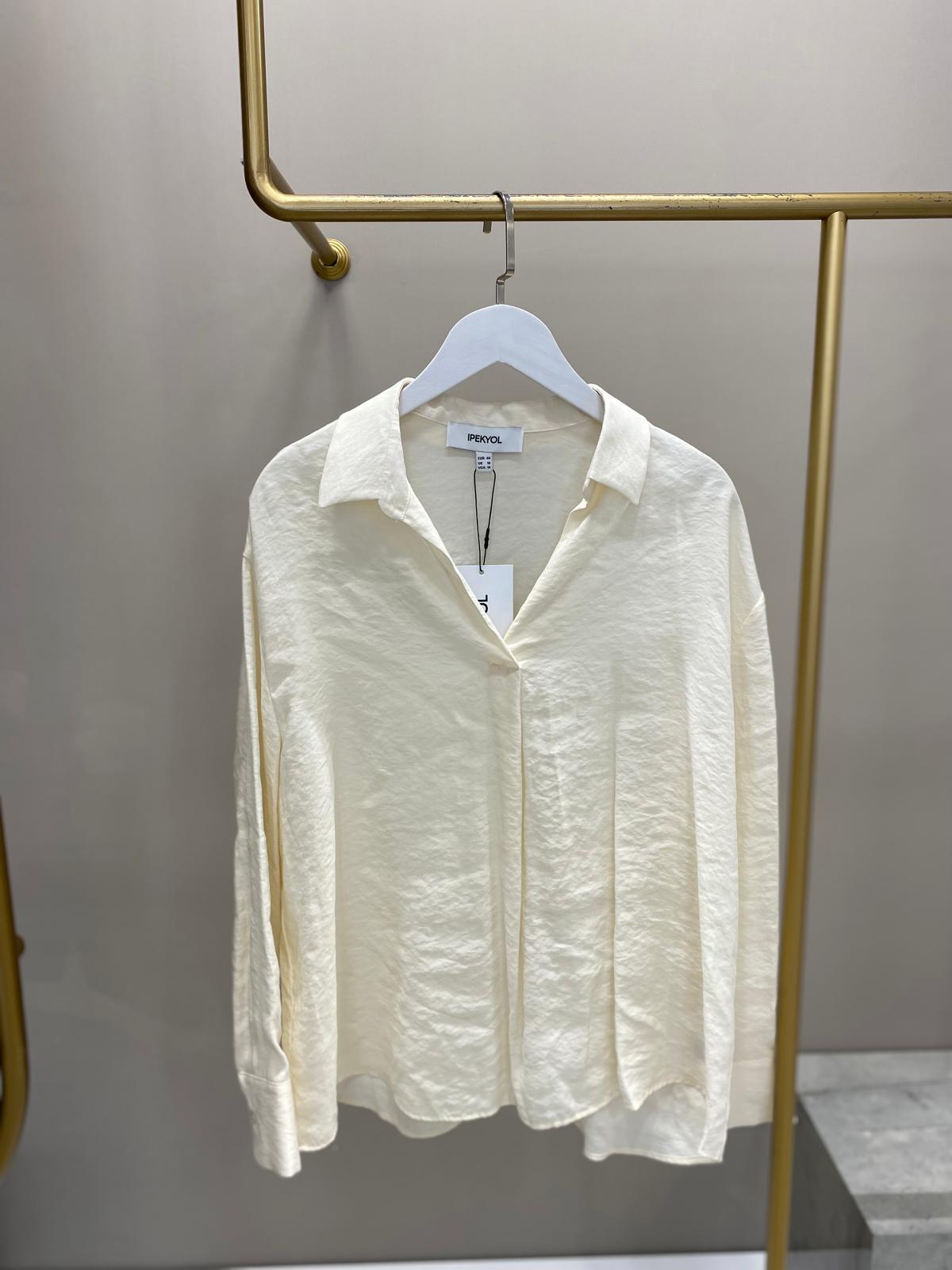 İPEKYOL EKRU GÖMLEK