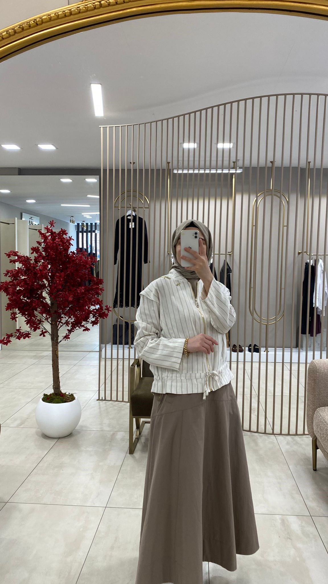 VENÖVE ÇİZGİLİ CEKET