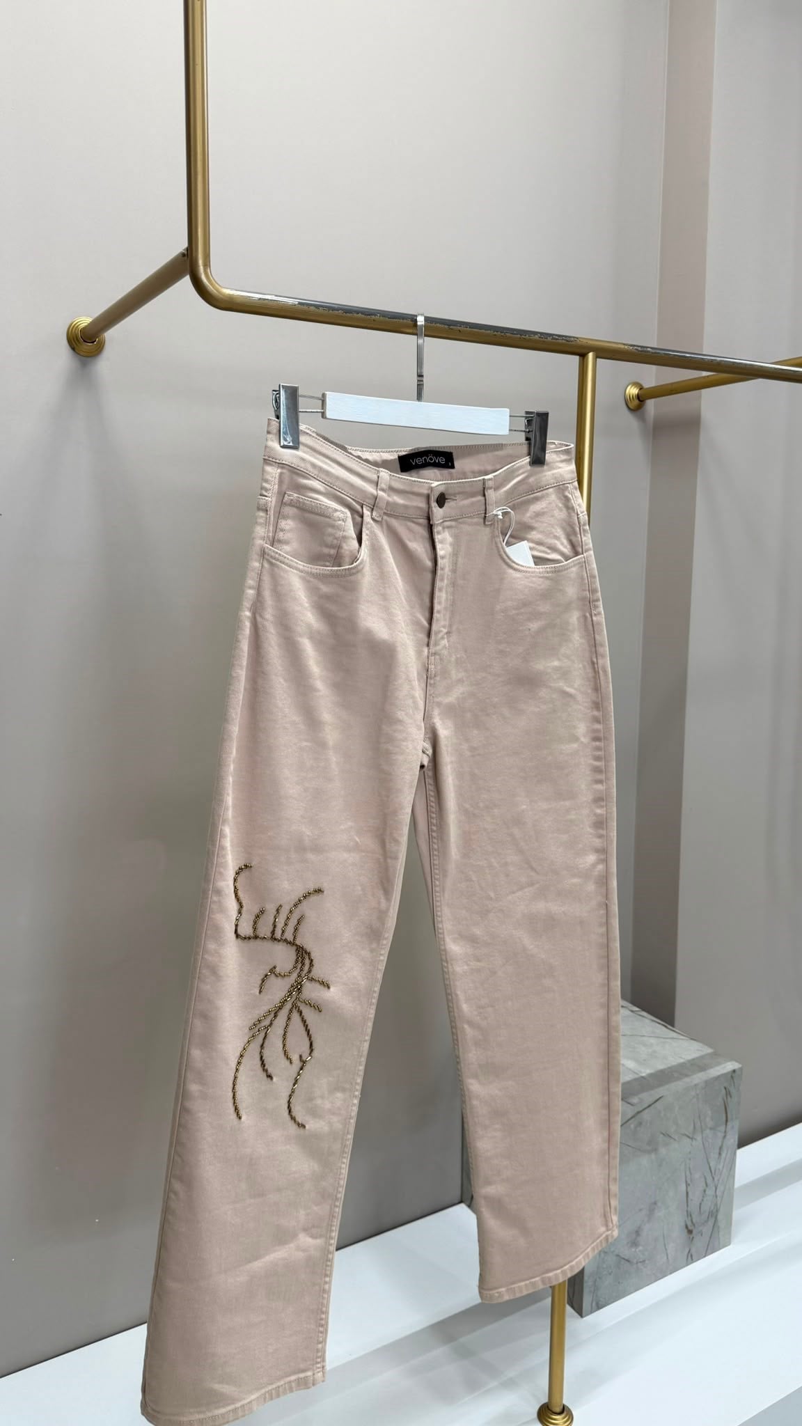 VENÖVE EMİLY PANTOLON BEJ