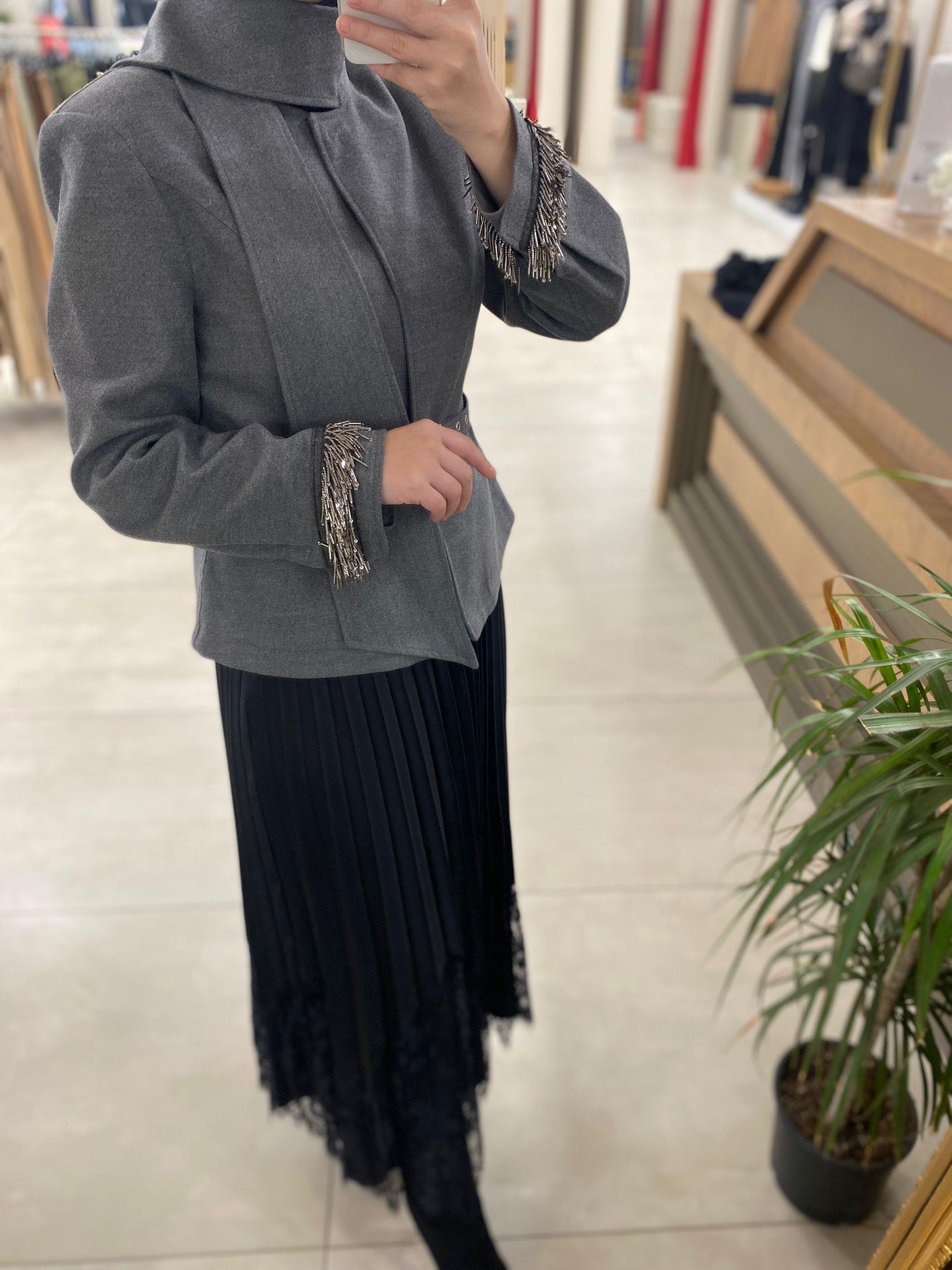 VENÖVE GAVİ CEKET GRİ