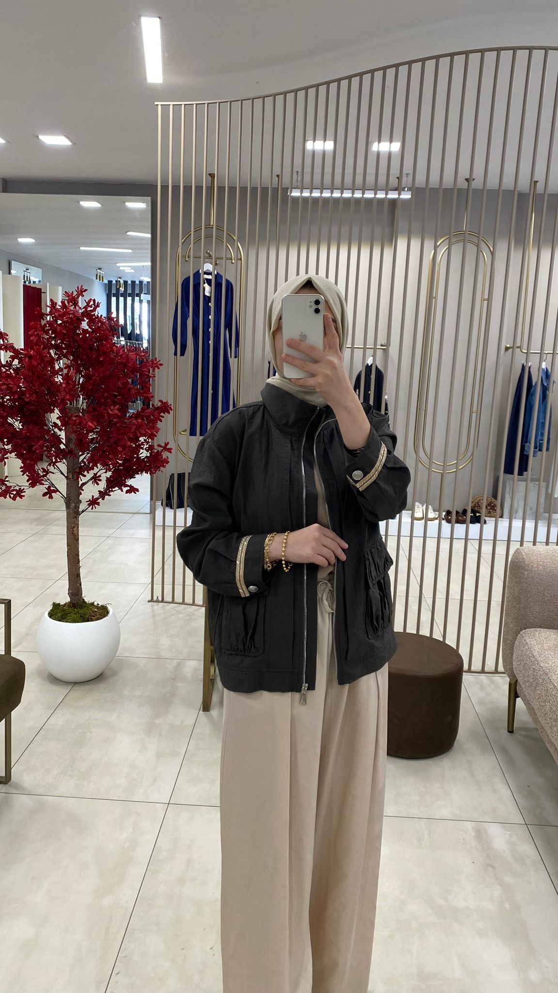 VENÖVE LUCİA CEKET ANTRASİT