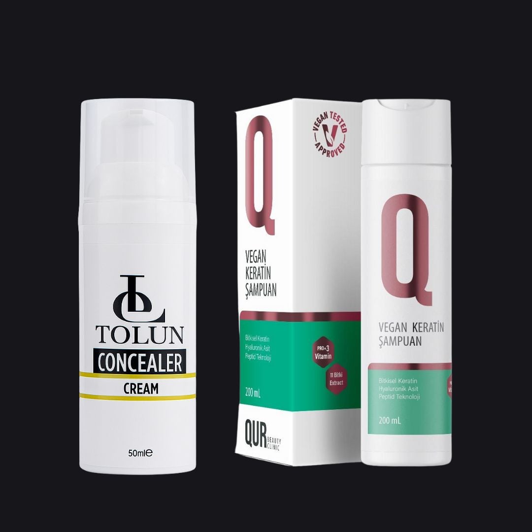 Tolun Saç Kapatıcı & Bitkisel Vegan Şampuan
