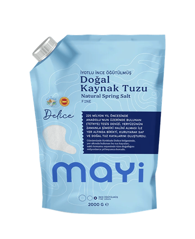 Öğütülmüş Sofra Tuzu > Öğütülmüş Sofra Tuzu (İyot İlaveli) - 2000GR