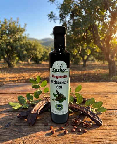 Özler > Sazlıca Organik Keçiboynuzu Özü 500ML - 675GR
