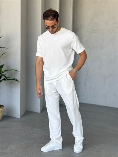 FİTİİLİ OTTOMAN TAKIM M-BEYAZ