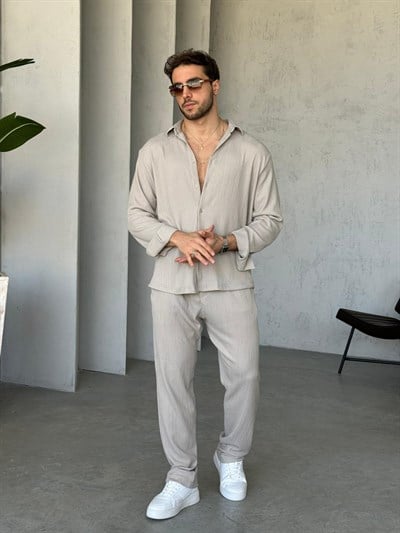 Seul Kumaş Takım M - Gri