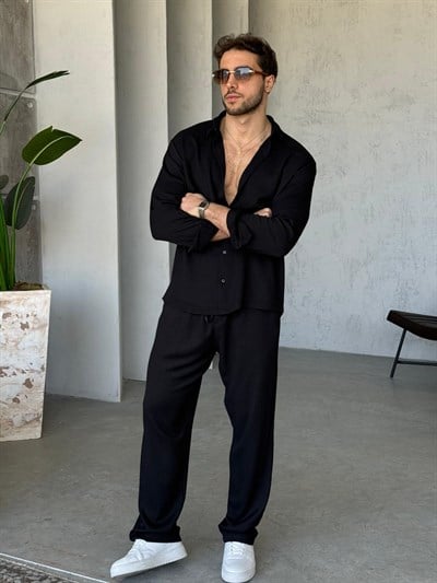 Seul Kumaş Takım M - Siyah