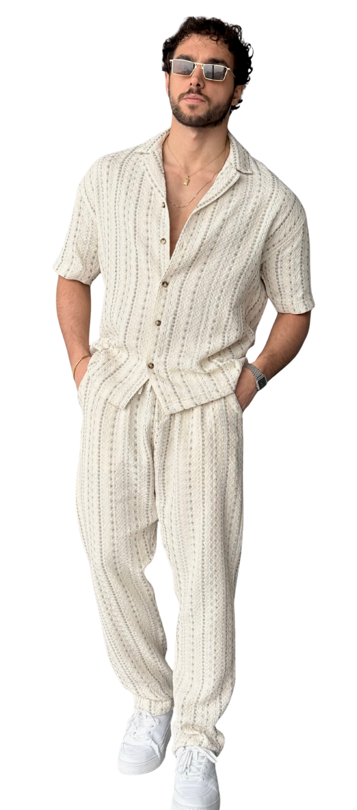 Freedom Nakışlı Polo yaka Triko