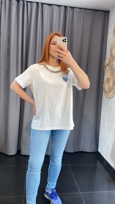 Fularlı Tshirt