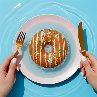 Donut Banyo Topu Amber 