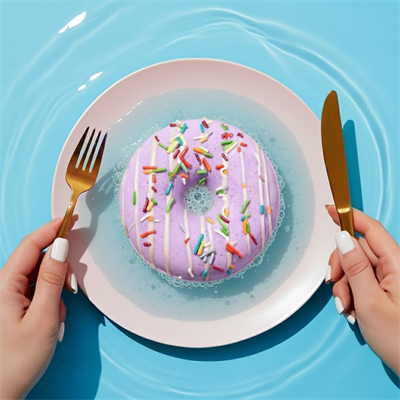 Donut Banyo Topu Lavanta