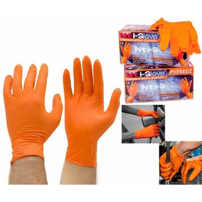 NT GLOVE NİTRİL ELDİVEN TURUNCU