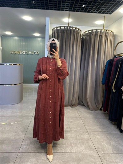 LissMore Qupra Elbise Kiremit 6367 